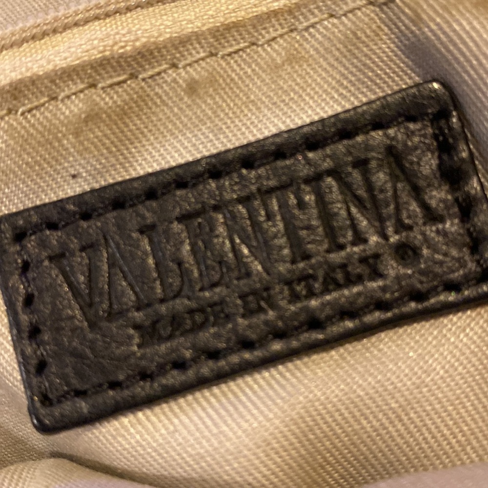 Valentina | Italian Leather Taupe Gray Dome convertible Backpack Gold hardware - Picture 11 of 11